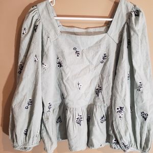 Universal Thread Floral Blouse